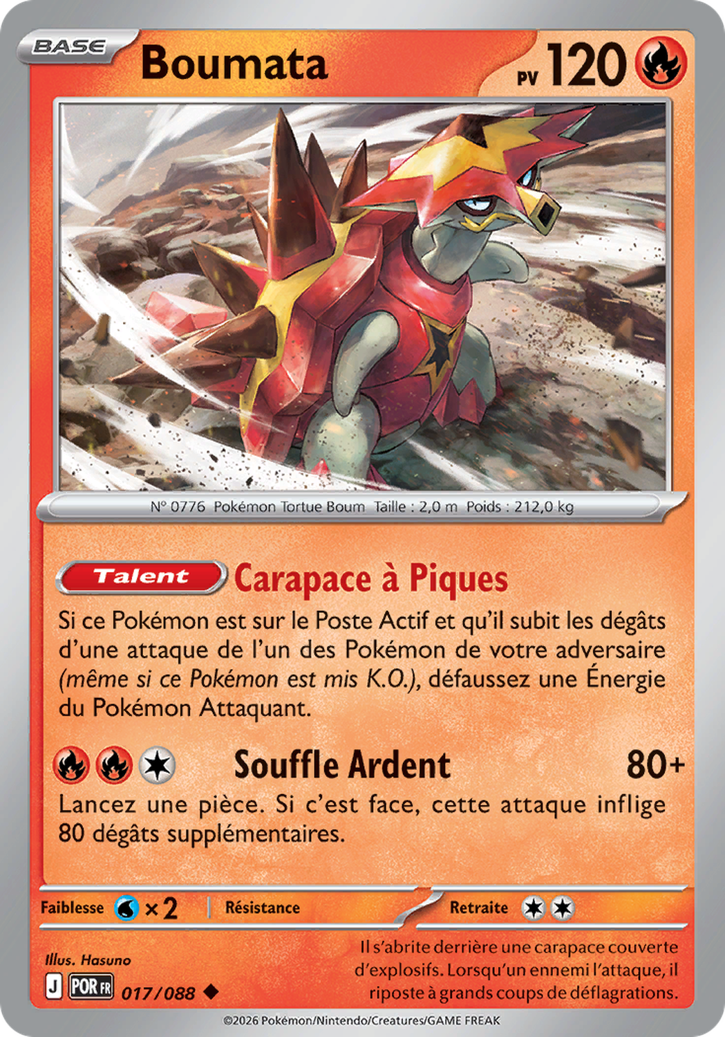 Boumata 017/088 – Méga-Évolution Équilibre Parfait