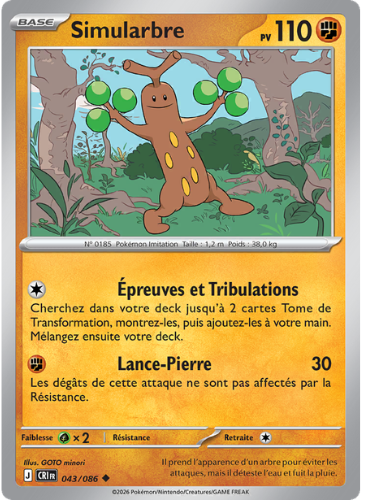 Simularbre 043/086 – Reverse Méga-Évolution Chaos Ascendant