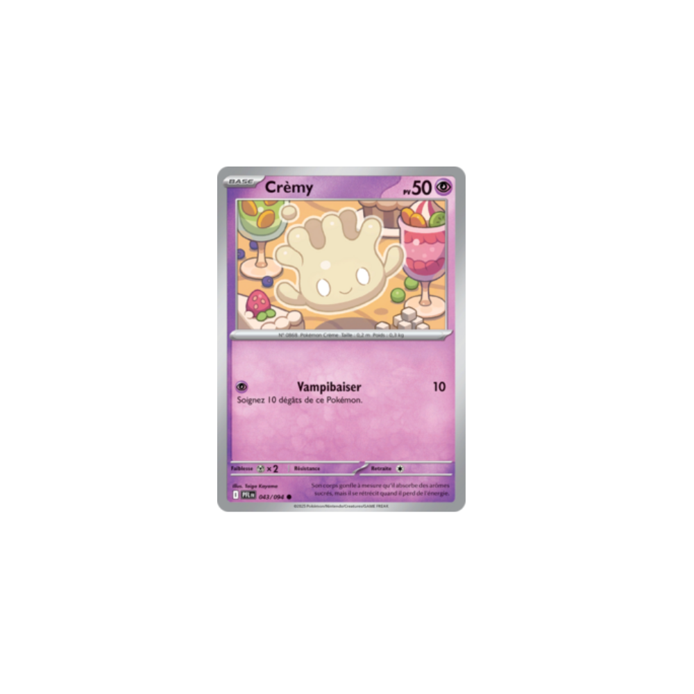 Crèmy 043/094 (Reverse) – Méga-Évolution Flammes Fantasmagoriques