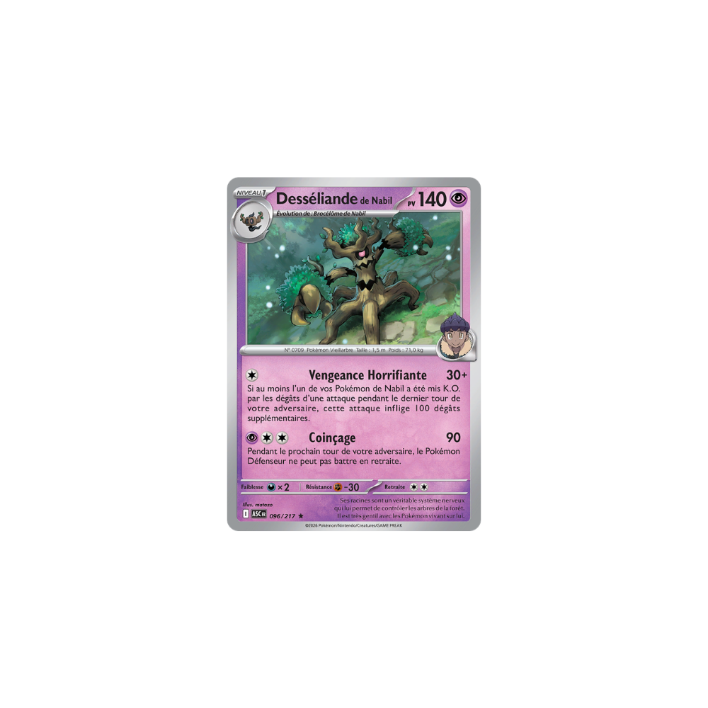 Desséliande de Nabil 096/217 (Reverse Énergie) – Méga-Évolution Héros Transcendants