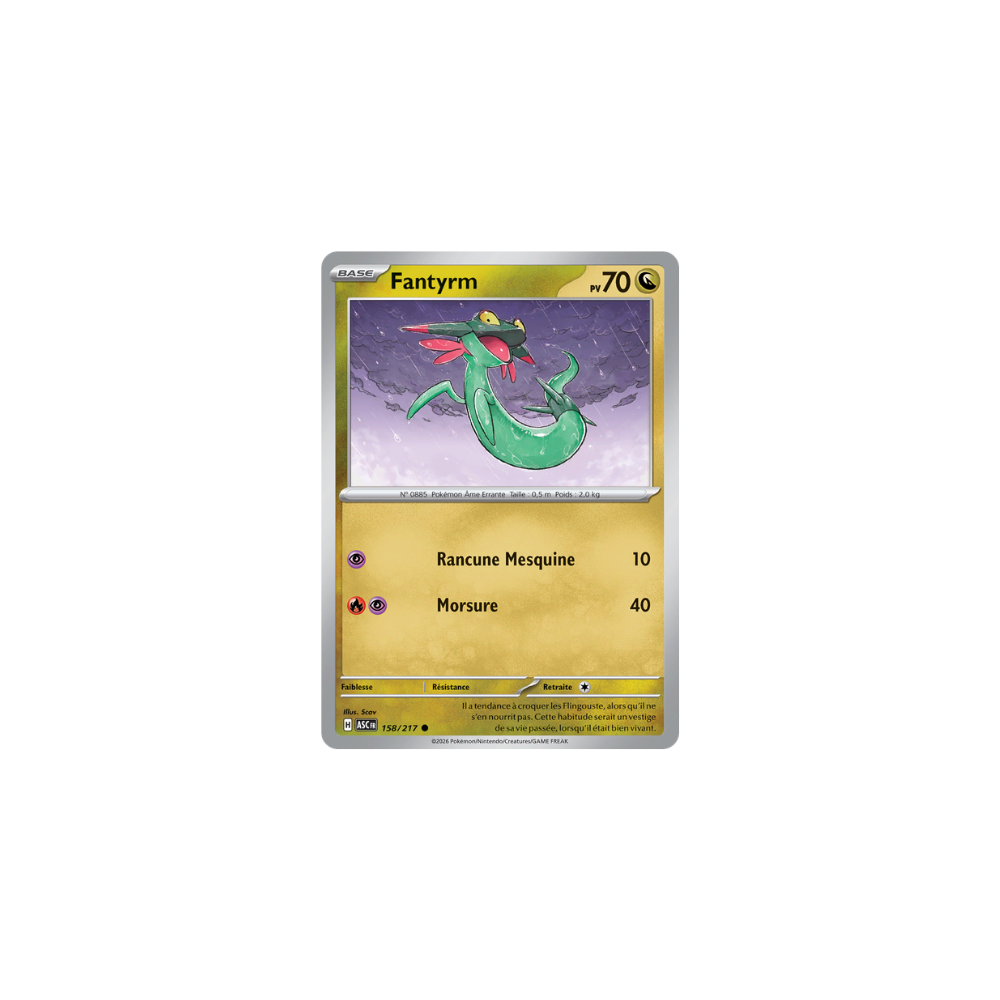 Fantyrm 158/217 (Reverse Énergie) – Méga-Évolution Héros Transcendants