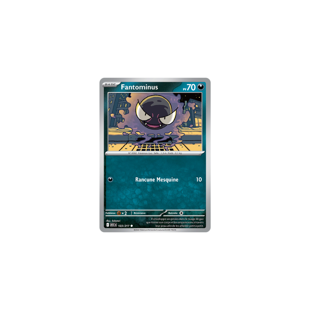 Fantominus 123/217 (Reverse Énergie) – Méga-Évolution Héros Transcendants