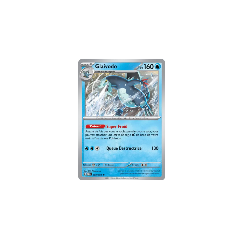 Glaivodo 060/193 (Holo) – EV Évolutions à Paldea