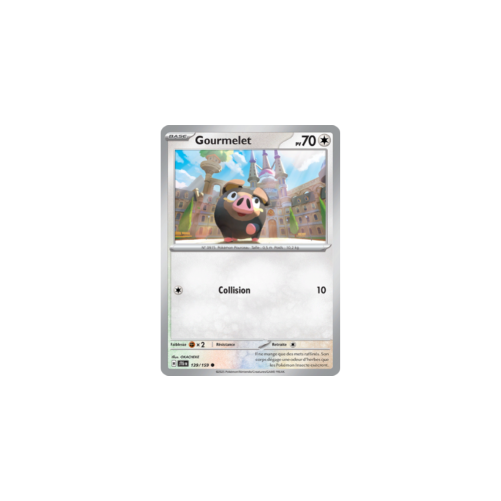 Gourmelet 139/159 (Reverse Holo) – EV Aventures Ensemble