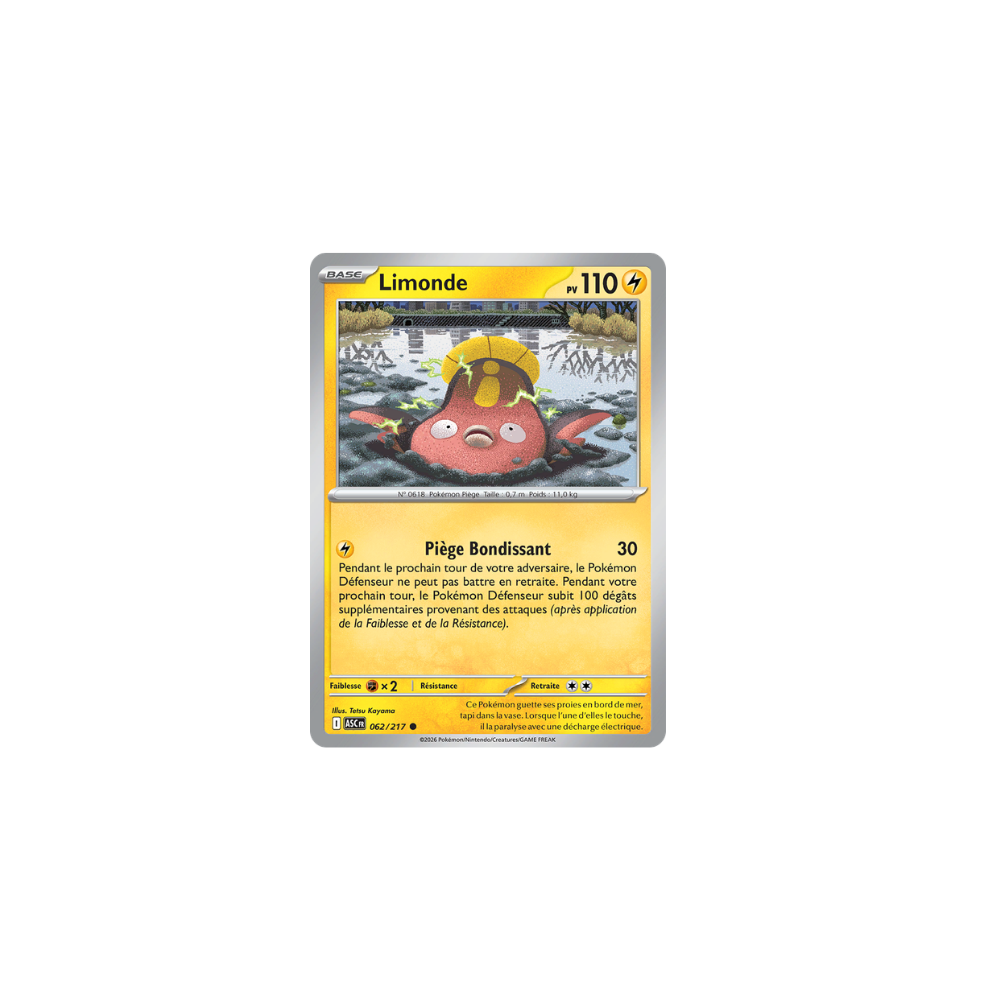 Limonde 062/217 (Reverse Pokéball) – Méga-Évolution Héros Transcendants