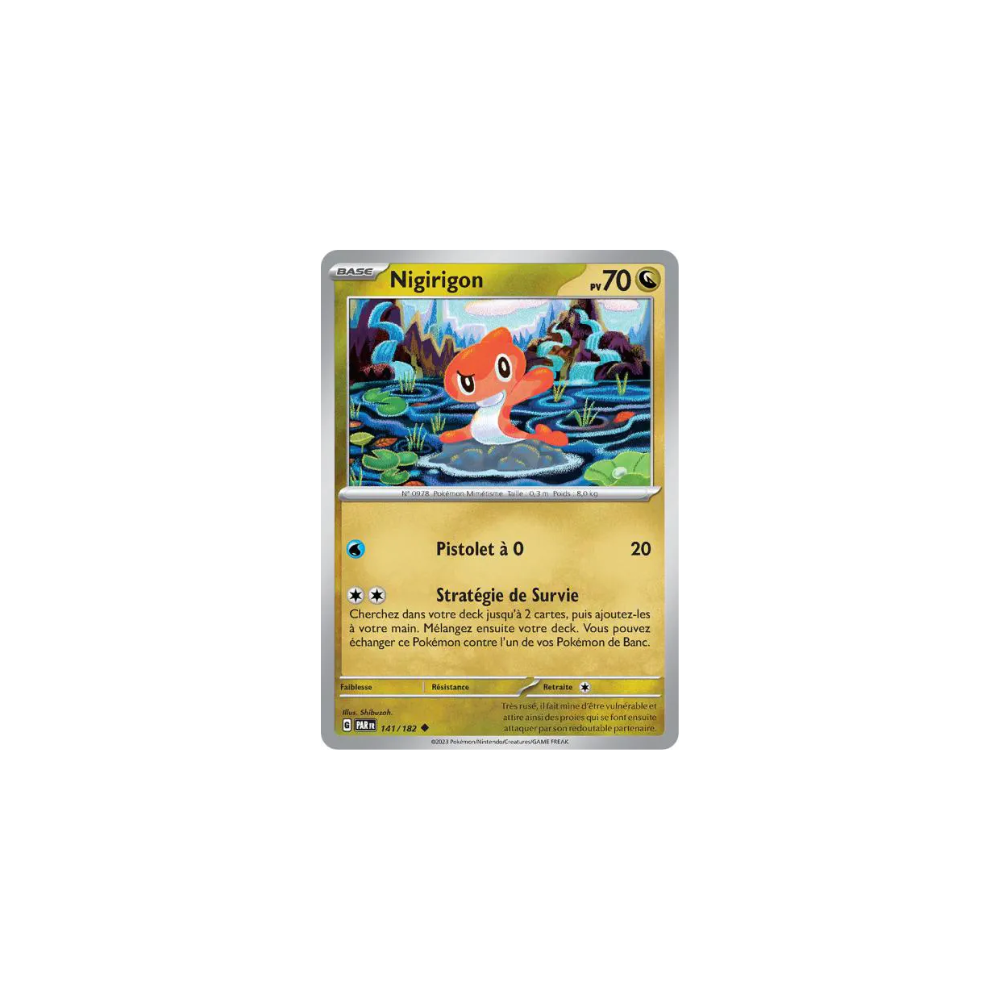 Nigirigon 141/182 (Reverse Énergie) – EV Faille Paradoxe