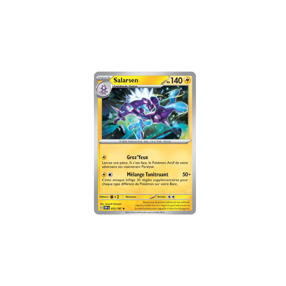 Salarsen 072/197 (Holo) – EV Flammes Obsidiennes