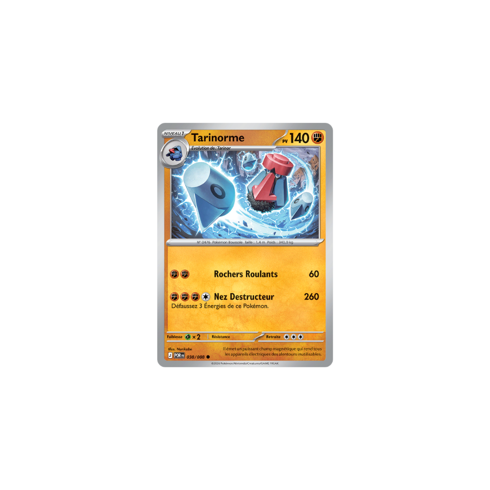 Tarinorme 038/088 (Reverse) – Méga-Évolution Équilibre Parfait