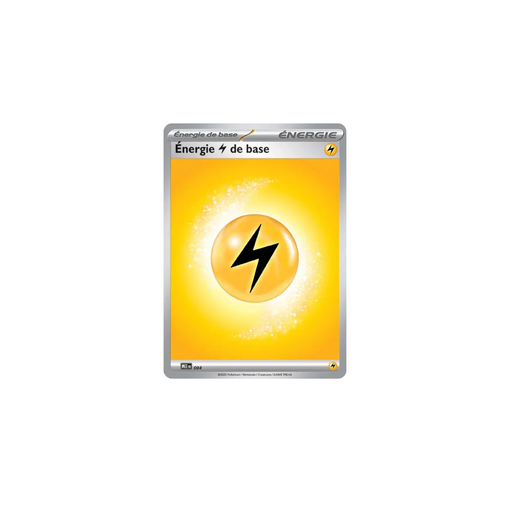 Énergie electrique de Base 004/8 (Reverse) - Méga-Évolution