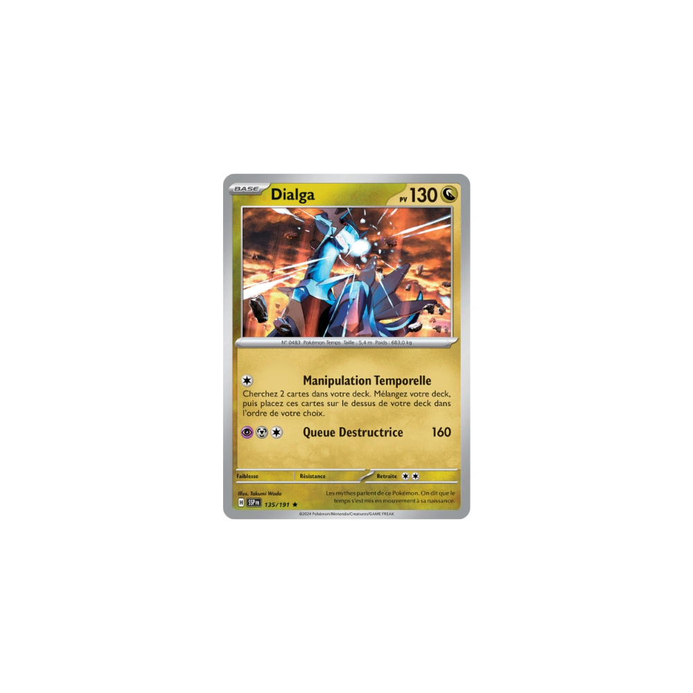 Dialga 135/191 (Reverse) – EV Étincelles Déferlantes