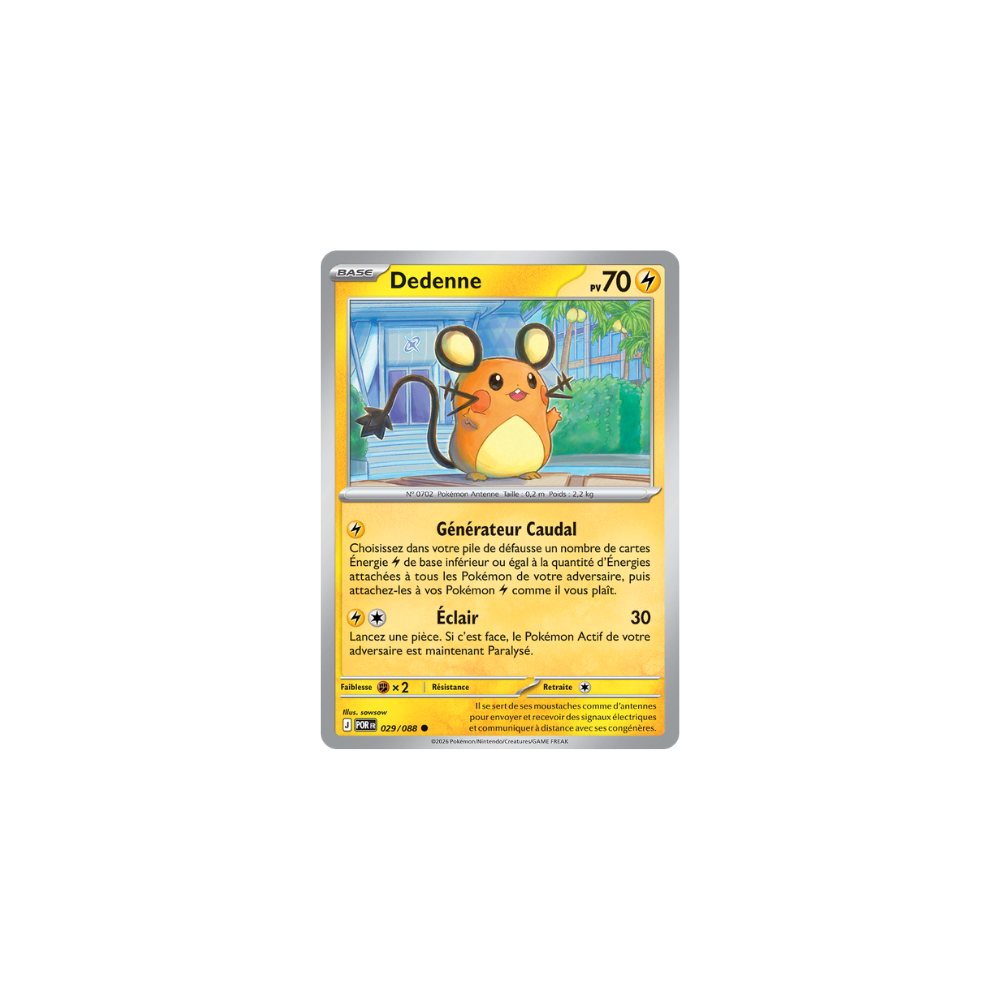 Dedenne 029/088 – Méga-Évolution Équilibre Parfait