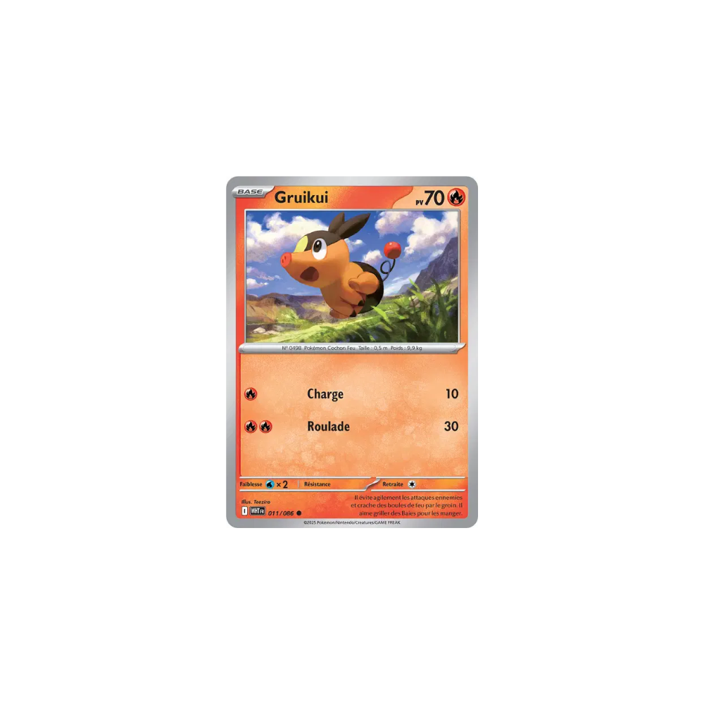 Gruikui 011/086 – EV Flamme Blanche