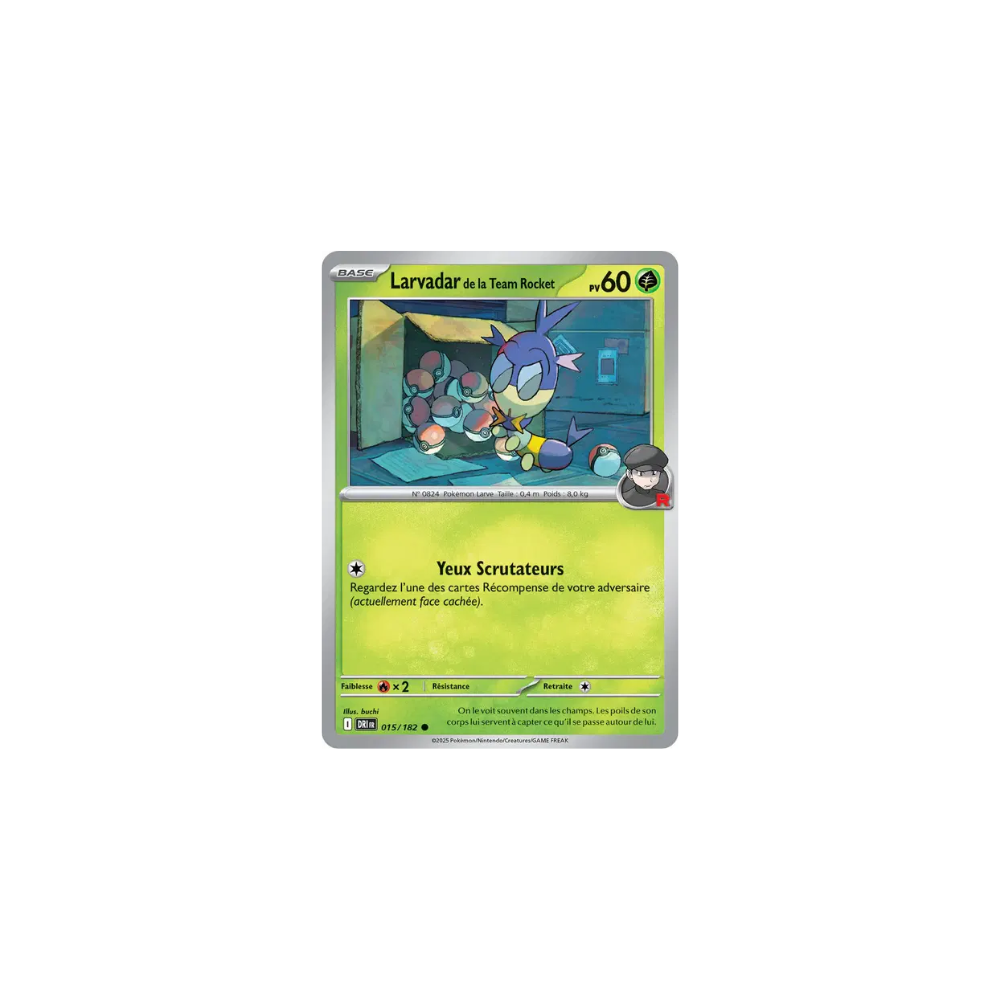Larvadar de la Team Rocket 015/182 – EV Rivalités Destinées
