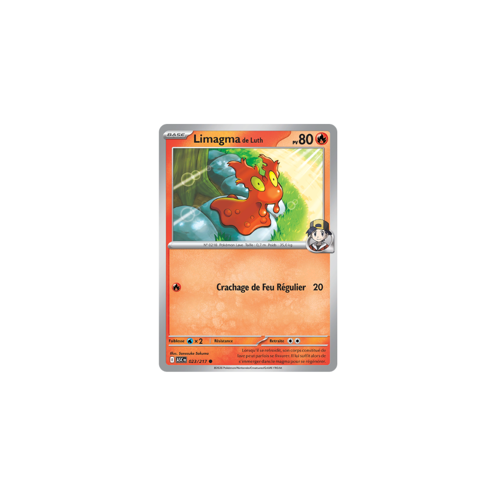 Limagma de Luth 023/217 – Méga-Évolution Héros Transcendants