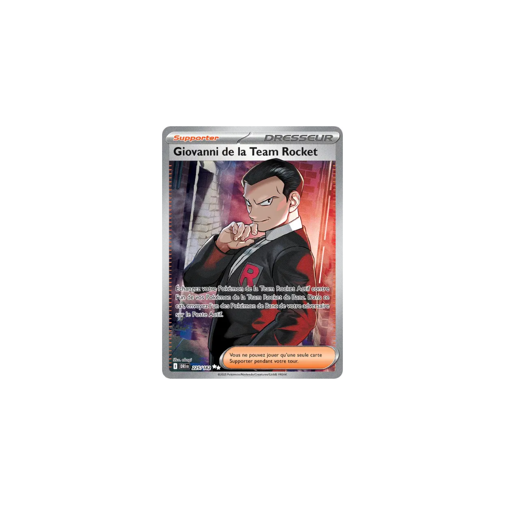 Giovanni de la Team Rocket 225/182 – EV Rivalités Destinées