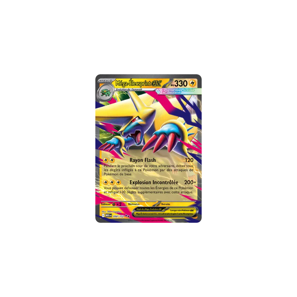 Méga-Élecsprint ex 050/132 – Méga-Évolution