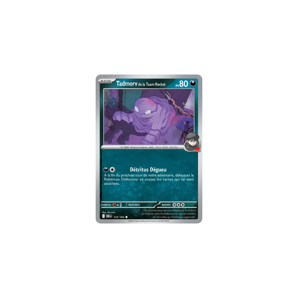 Tadmorv de la Team Rocket 123/182 – EV Rivalités Destinées