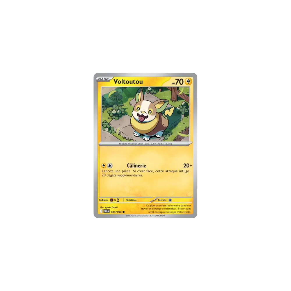 Voltoutou 030/094 (Reverse)– Méga-Évolution Flammes Fantasmagoriques