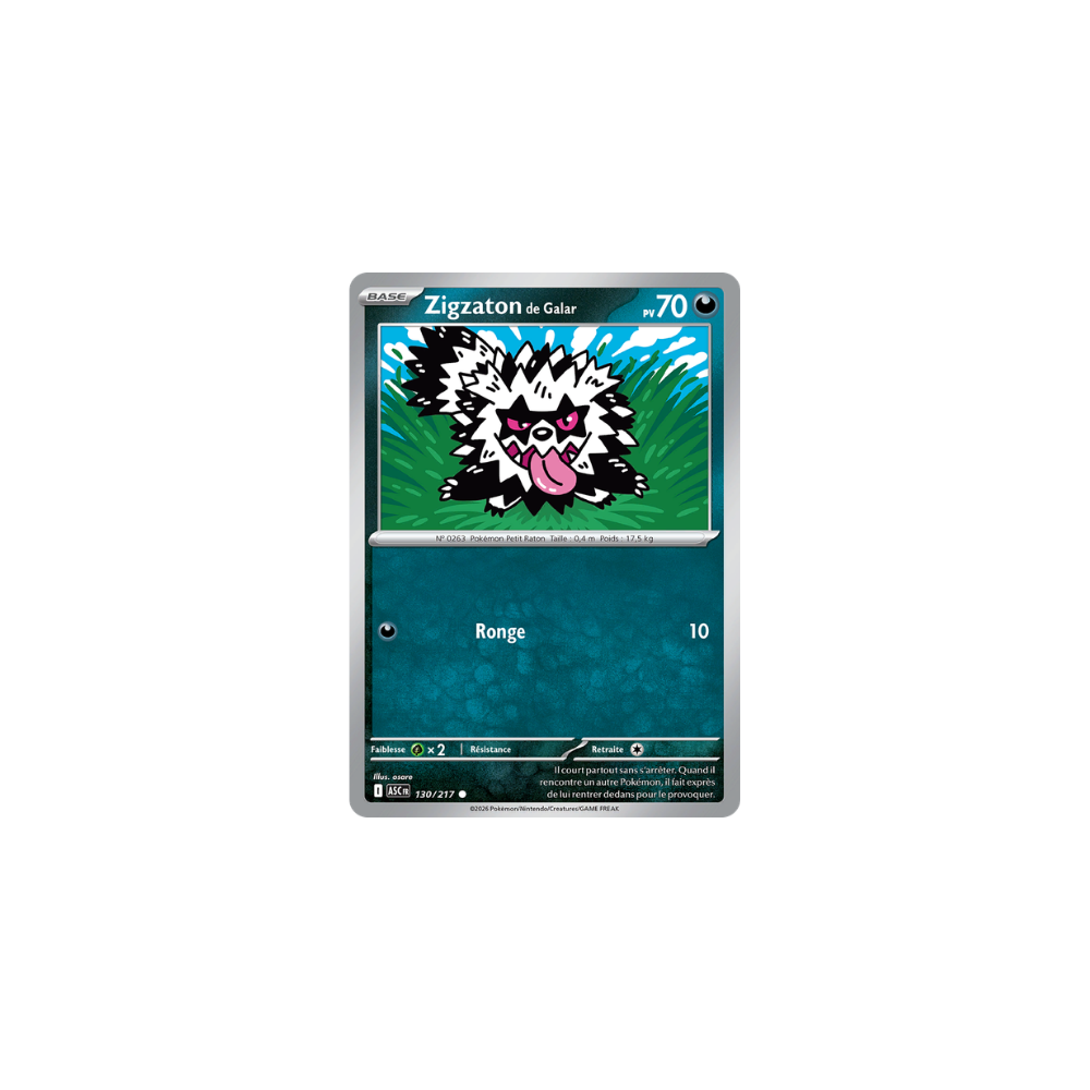 Zigzaton de Galar 130/217 – Méga-Évolution Héros Transcendants