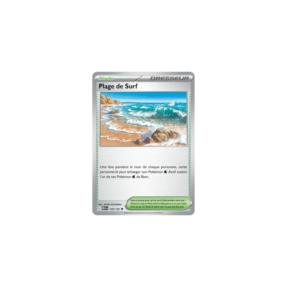 Plage de Surf 129/132 – Méga-Évolution
