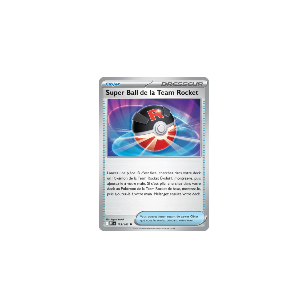 Super Ball de la Team Rocket 175/182 – EV Rivalités Destinées