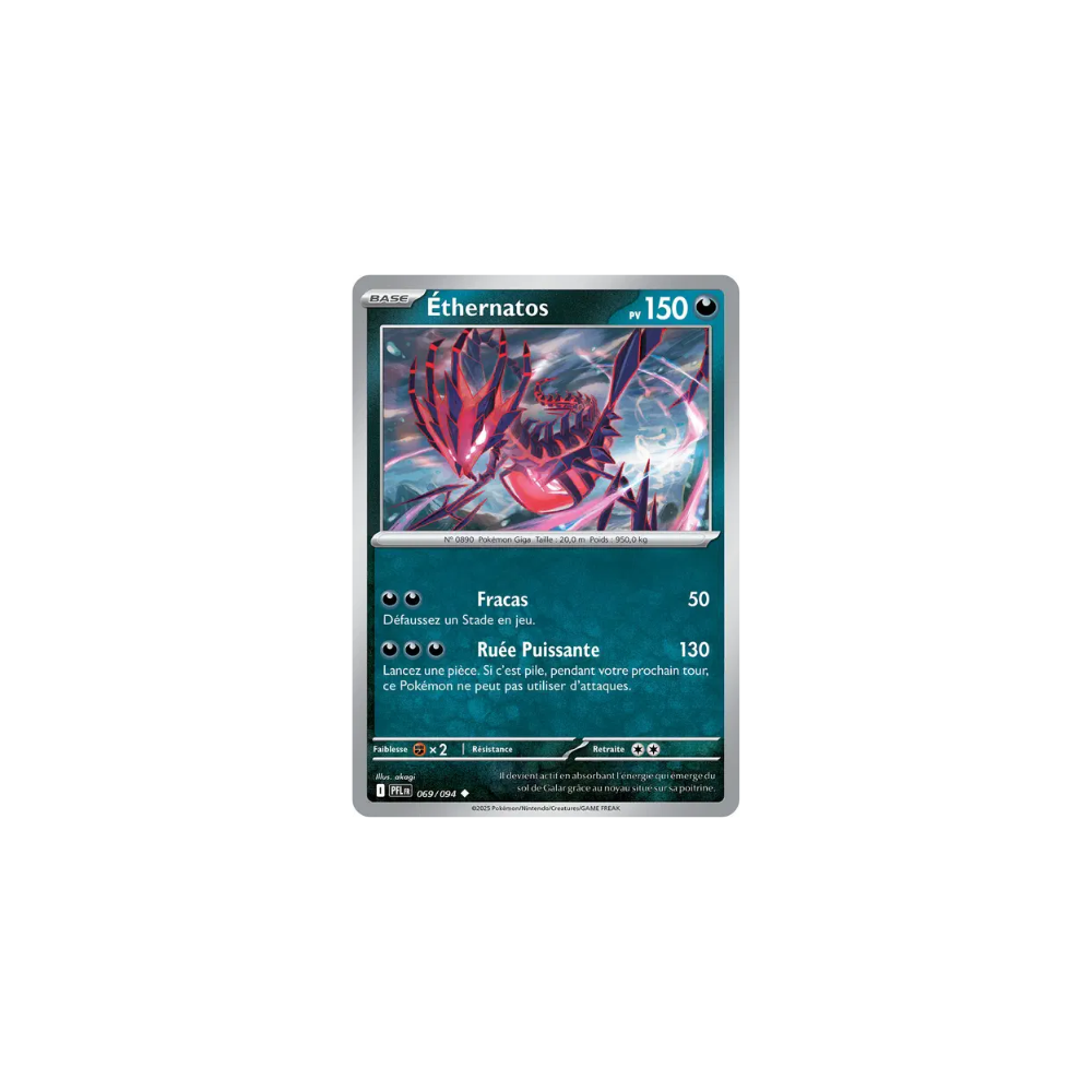 Éthernatos 069/094 (Reverse holo) – Méga-Évolution Flammes Fantasmagoriques