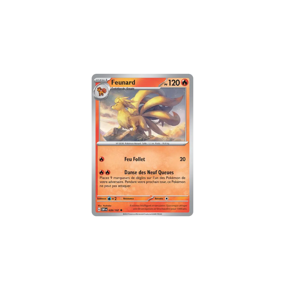 Feunard 029/197 – EV Flammes Obsidiennes