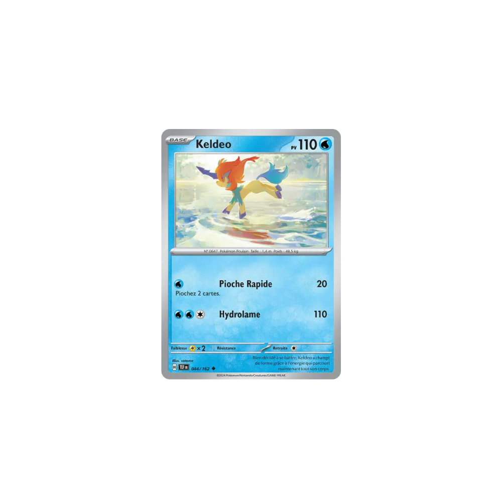 Keldeo 044/162 – EV Forces Temporelles