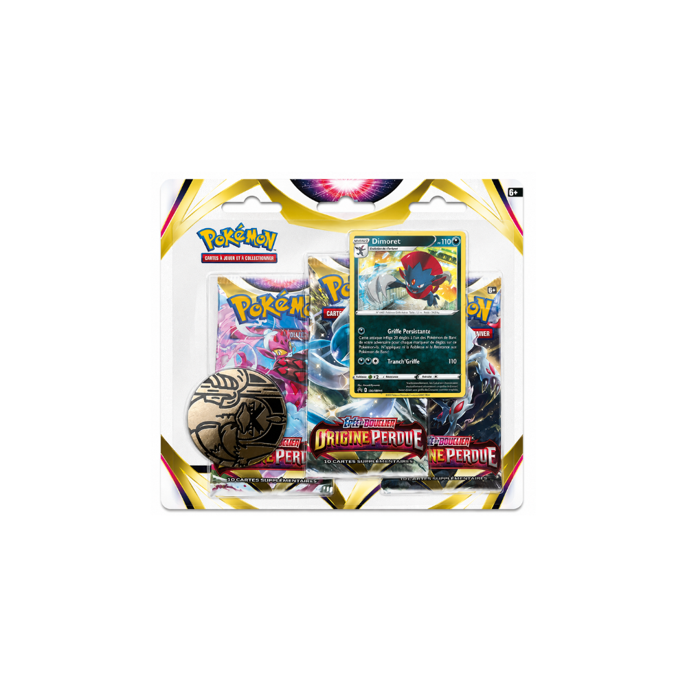 Tri-Pack Pokémon – Épée et Bouclier : Origine Perdue – Dimoret