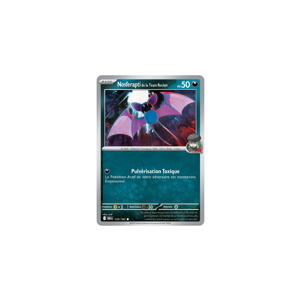Nosferapti de la Team Rocket 120/182 – EV Rivalités Destinées