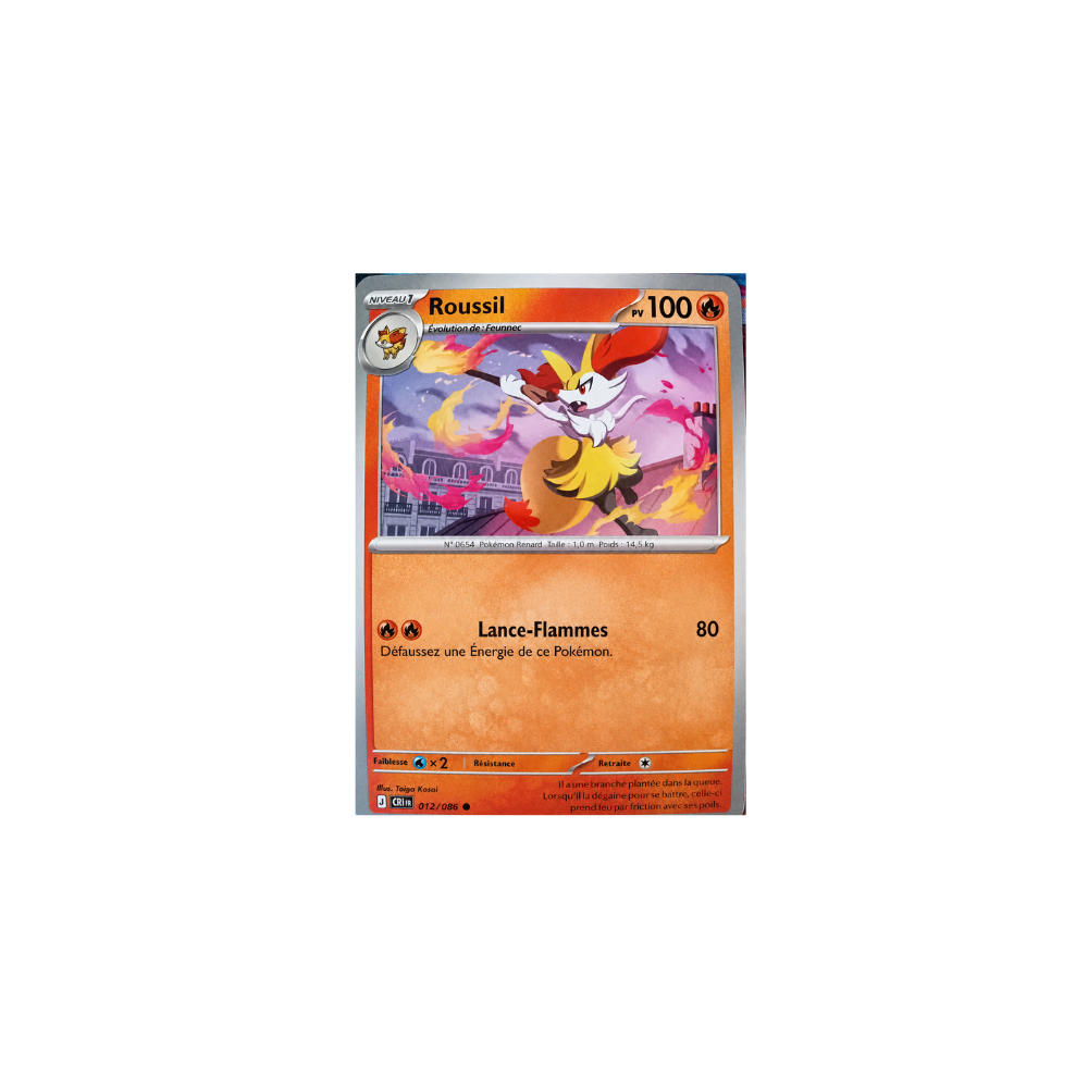 Roussil 012/086 (Reverse) - chaos ascendant