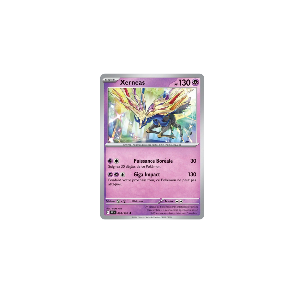 Xerneas 088/191 – EV Étincelles Déferlantes