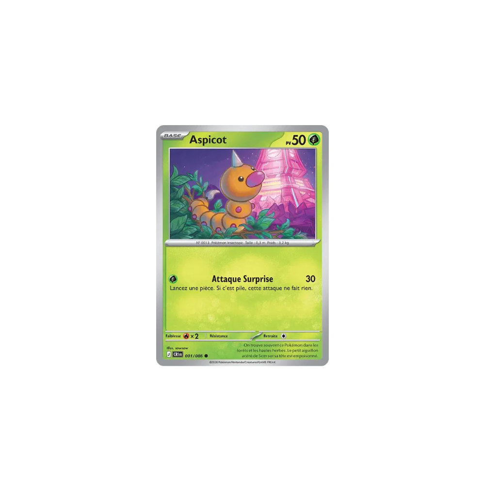 Aspicot  001/086 (Reverse) - chaos ascendant
