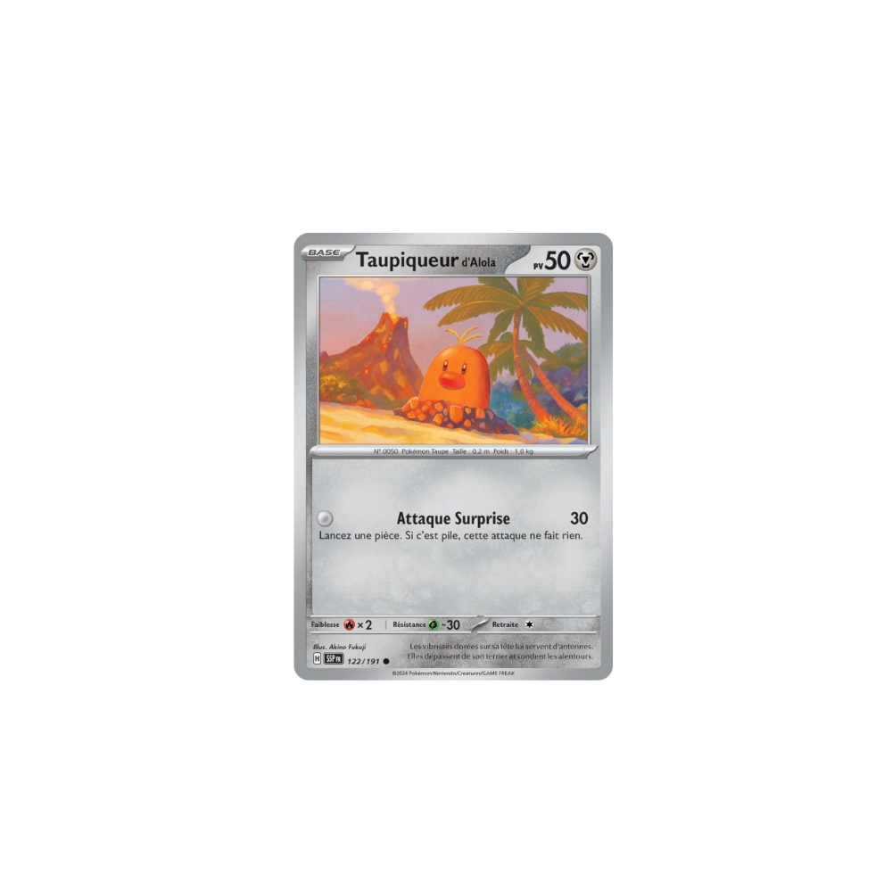 Taupiqueur d’Alola 122/191 – EV Étincelles Déferlantes