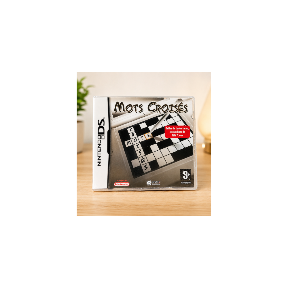 Jeu Nintendo DS "Mots Croisés" neuf et sous blister d'origine