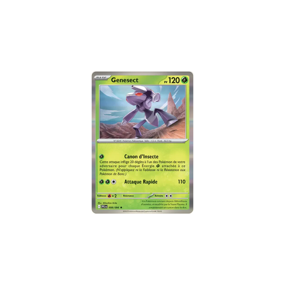 Genesect 008/094 – Méga-Évolution Flammes Fantasmagoriques