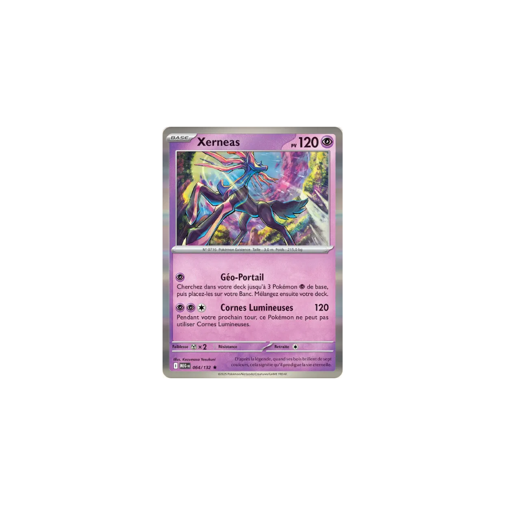 Xerneas 064/132 (holo) – Méga-Évolution