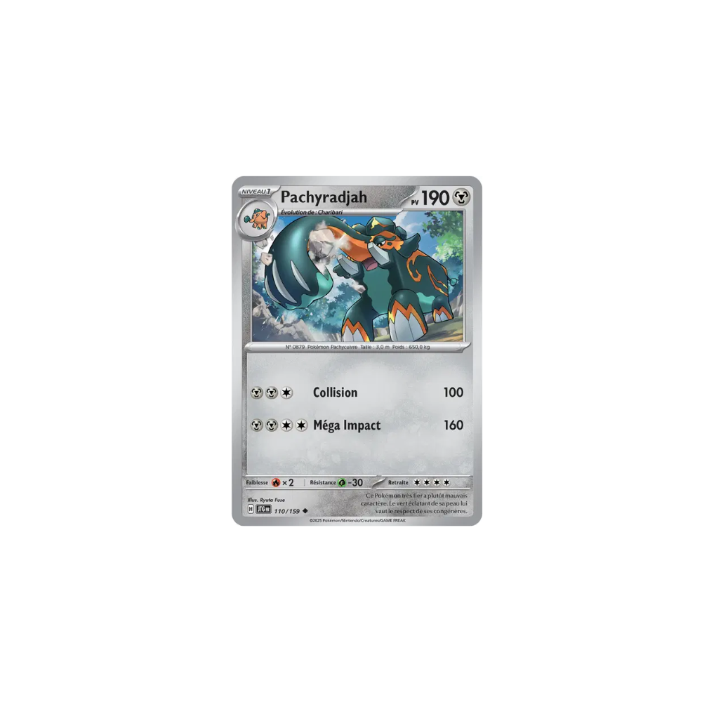 Pachyradjah 110/159 (Reverse Holo) – EV Aventures Ensemble