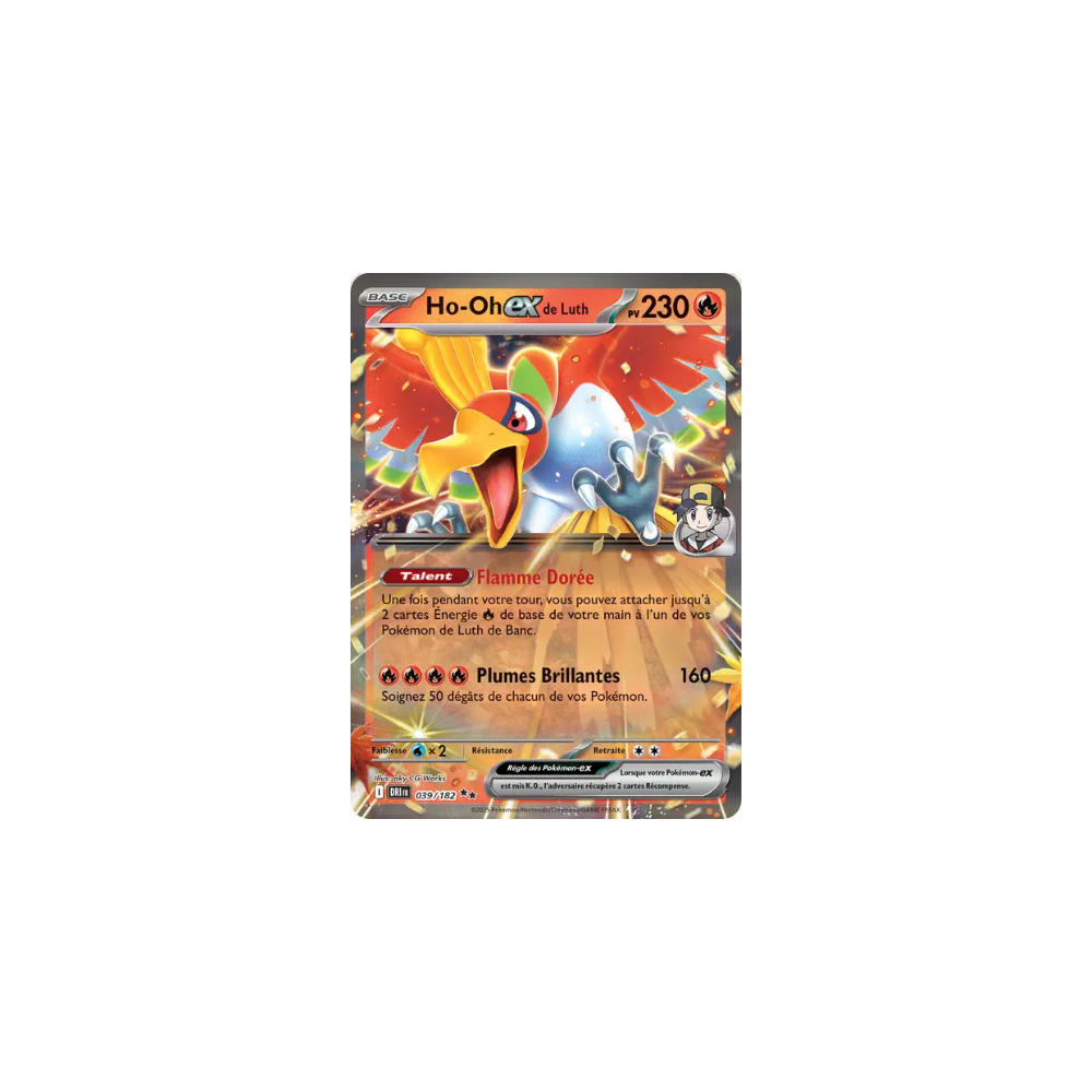 Ho-Oh ex de Luth 039/182 – EV Rivalités Destinées