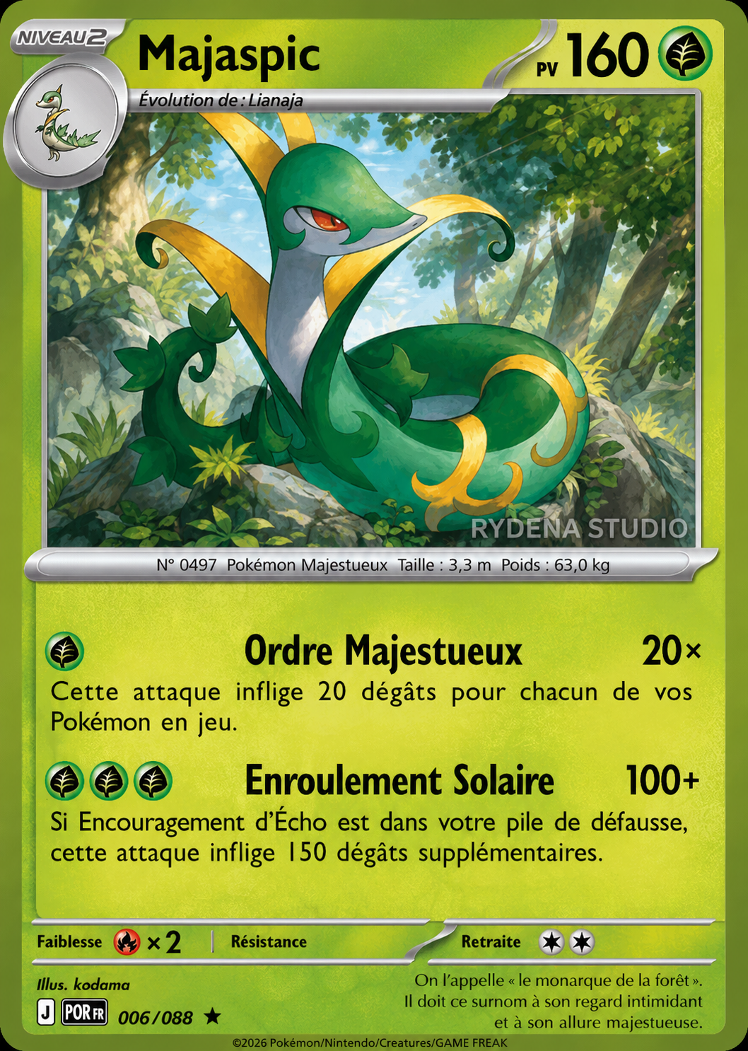 Majaspic 006/088 – Méga-Évolution Équilibre Parfait