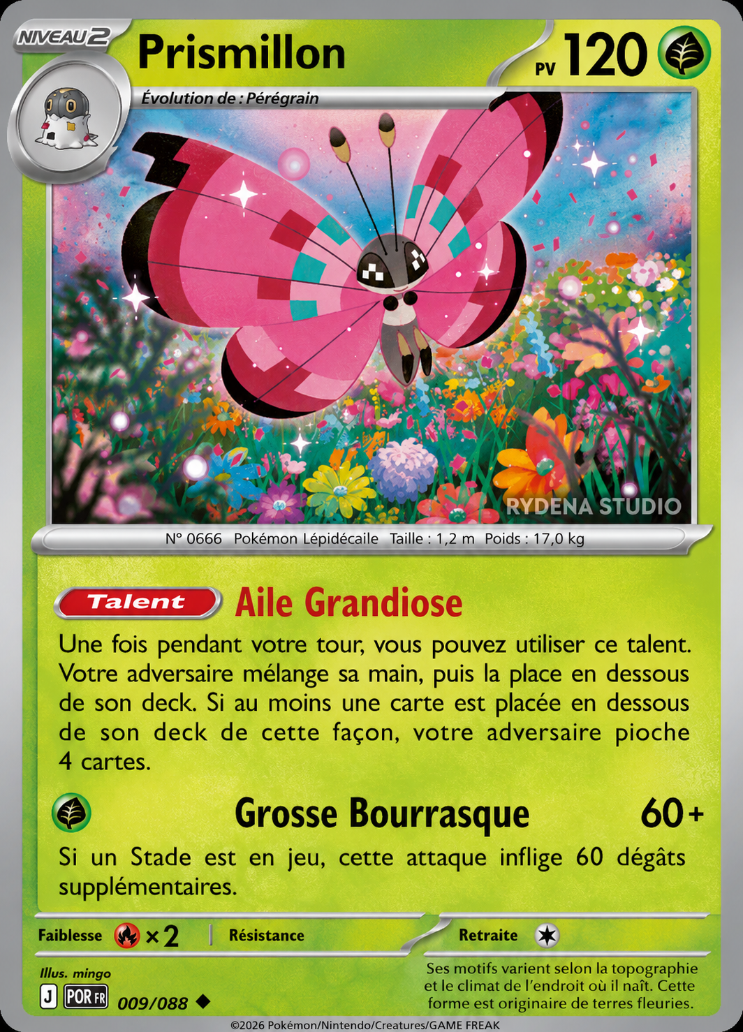 Prismillon 009/088 – Méga-Évolution Équilibre Parfait