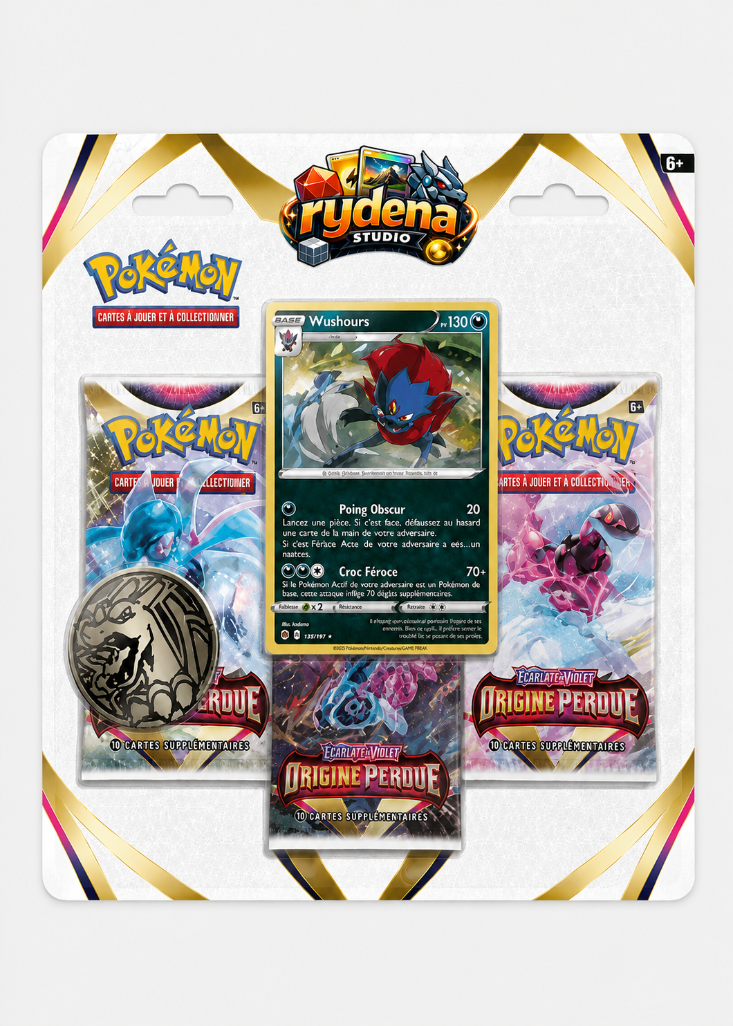 Tri-Pack Pokémon – Épée et Bouclier : Origine Perdue – Dimoret