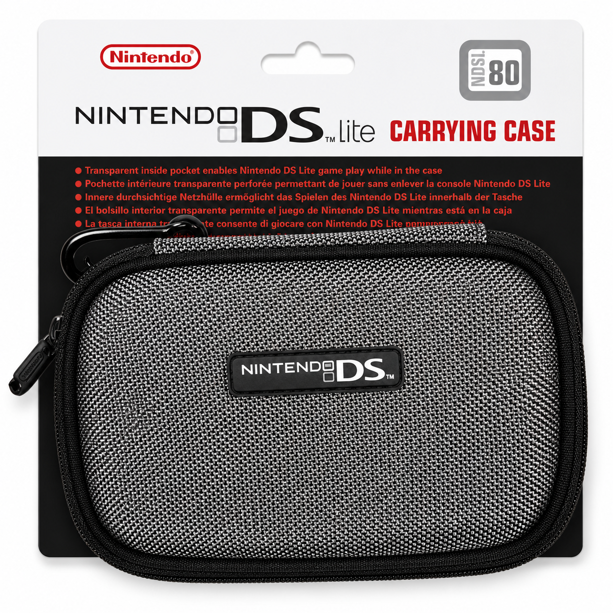 Housse Nintendo DS Game Traveller – Étui Rigide Officiel | Gris | Neuf