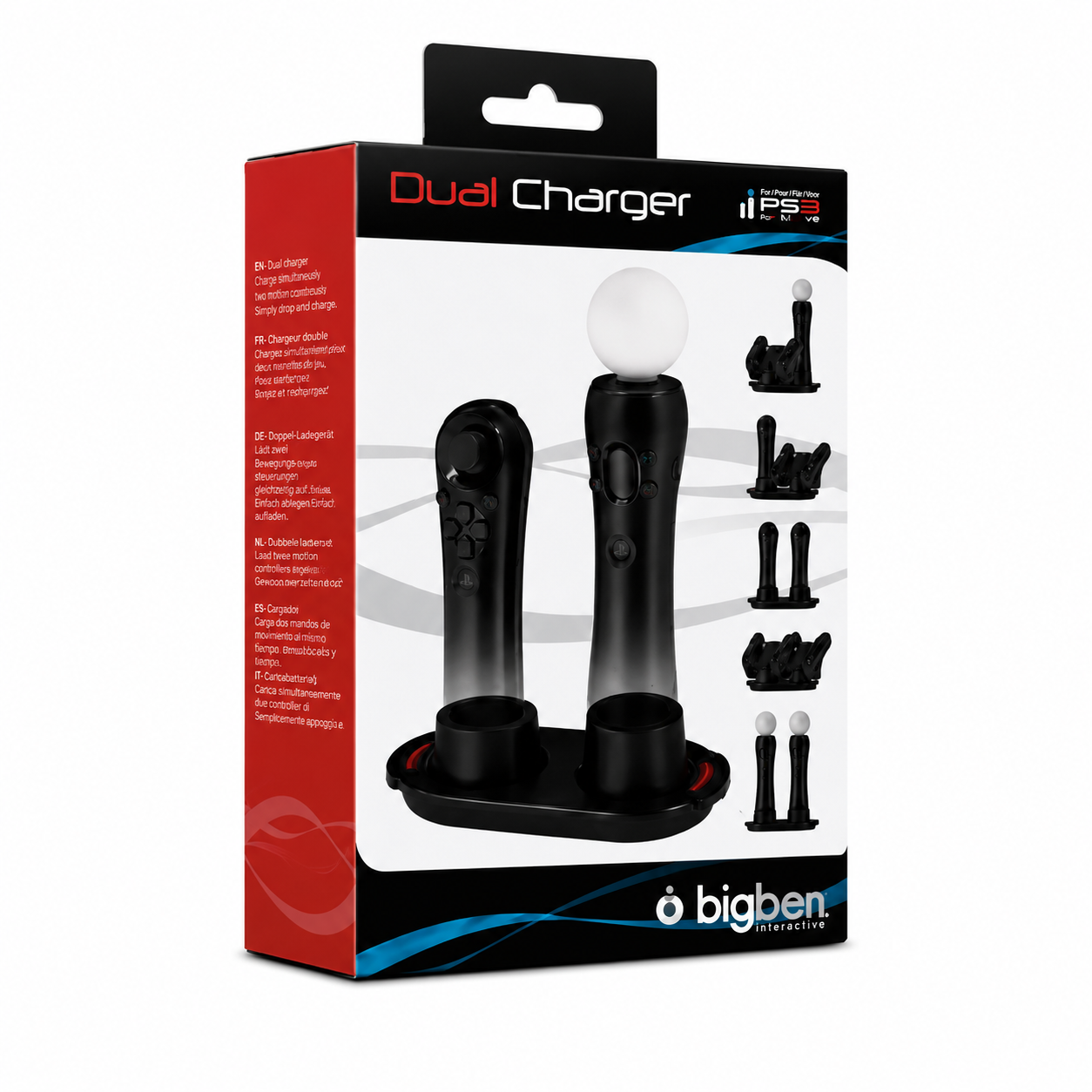Chargeur double Bigben pour PS3 Move