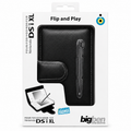 Housse Nintendo DSi XL Flip & Play Bigben – Étui avec Stylet | Noir | Neuf