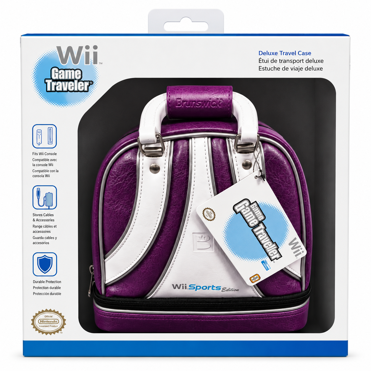 Sac de transport Wii – Game Traveller Deluxe | Édition Wii Sports