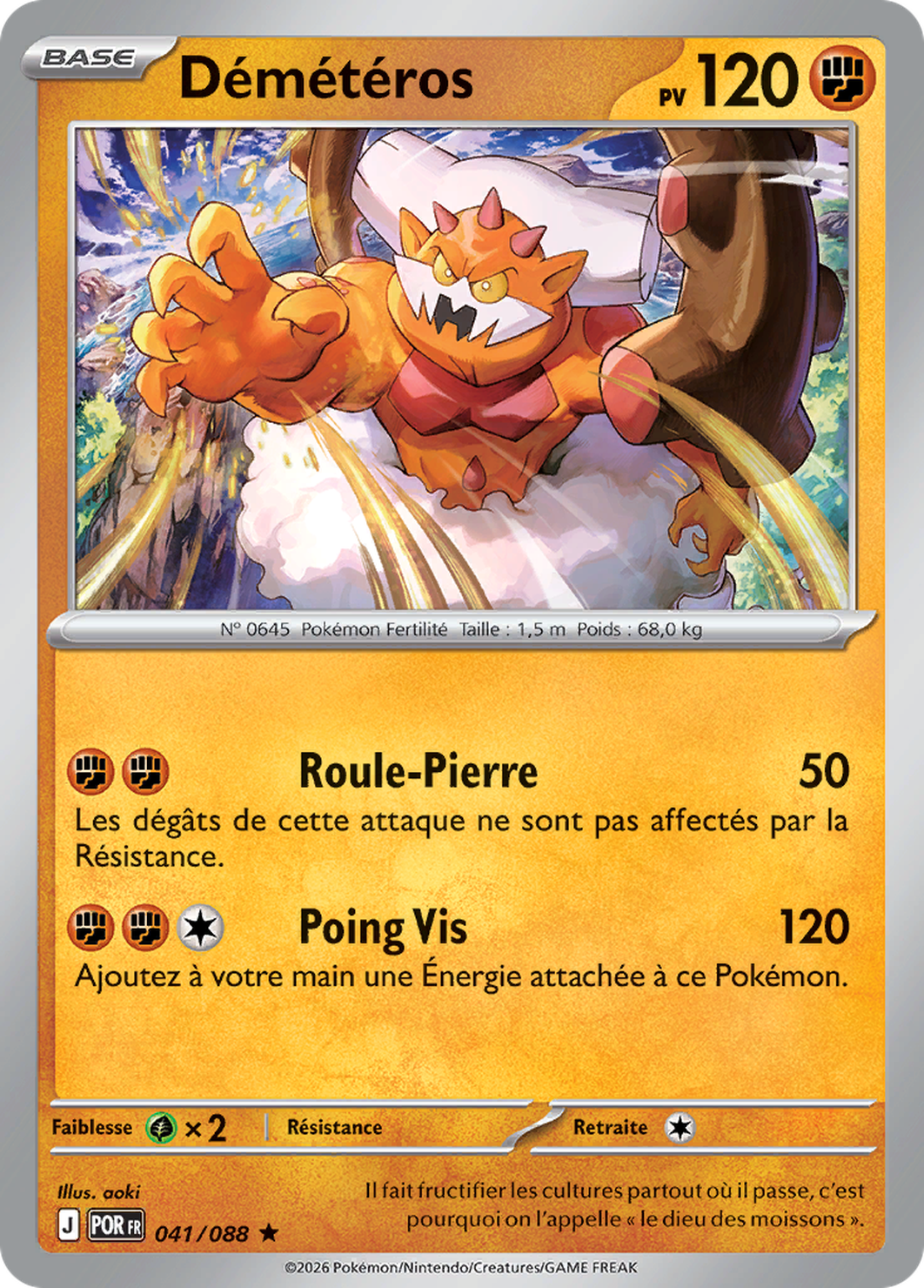 Démétéros 041/088 – Méga-Évolution Équilibre Parfait