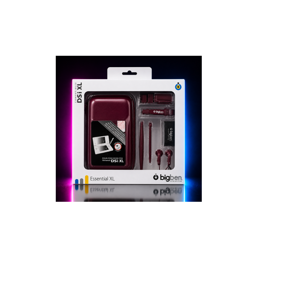 Kit Accessoires Nintendo DSi XL – Essential XL Bigben (Housse + Stylets + Écouteurs)
