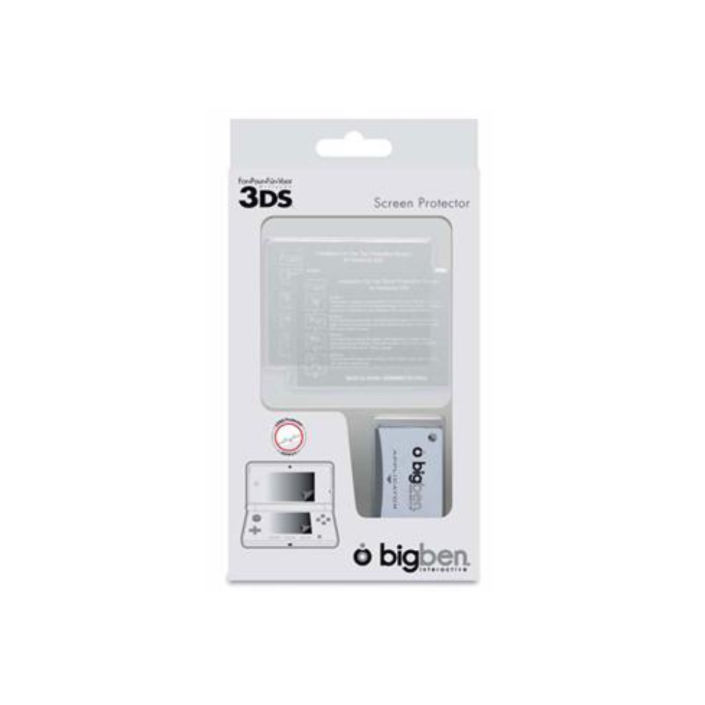 Film Protection Écran Nintendo 3DS – Kit Complet Bigben