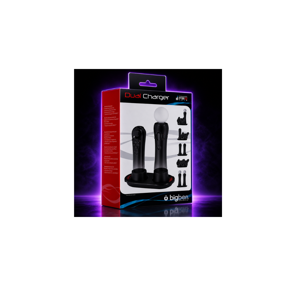 Chargeur double Bigben pour PS3 Move